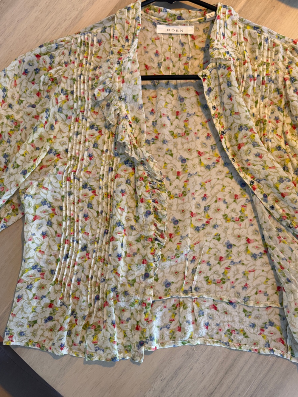 Doen silk top - Picture 7 of 8